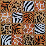 JP Needlepoint - Animal Skin Patchwork